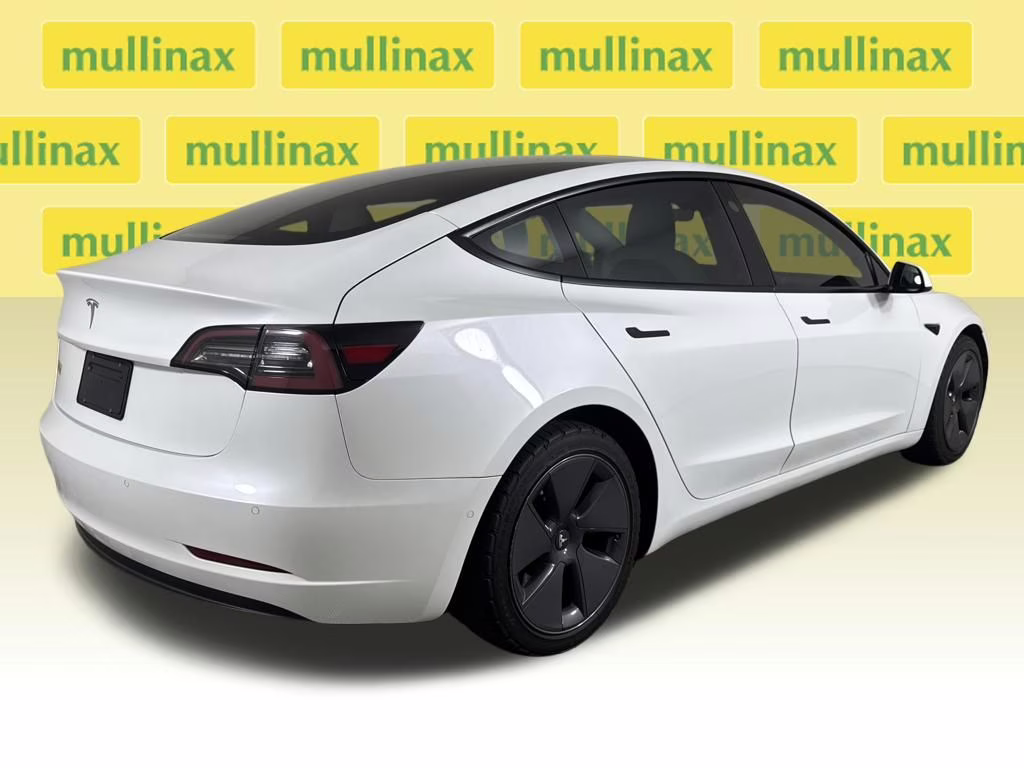 2021 Pearl White Multi-Coat Tesla Model 3 Standard Range Plus RWD Sedan