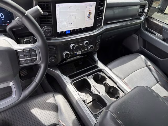 2023 White Metallic Ford Super Duty F-250 SRW LARIAT 4X4 Truck