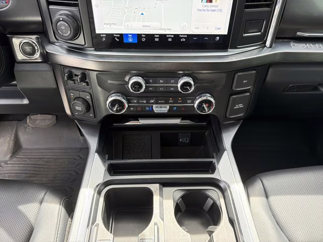 2023 White Metallic Ford Super Duty F-250 SRW LARIAT 4X4 Truck