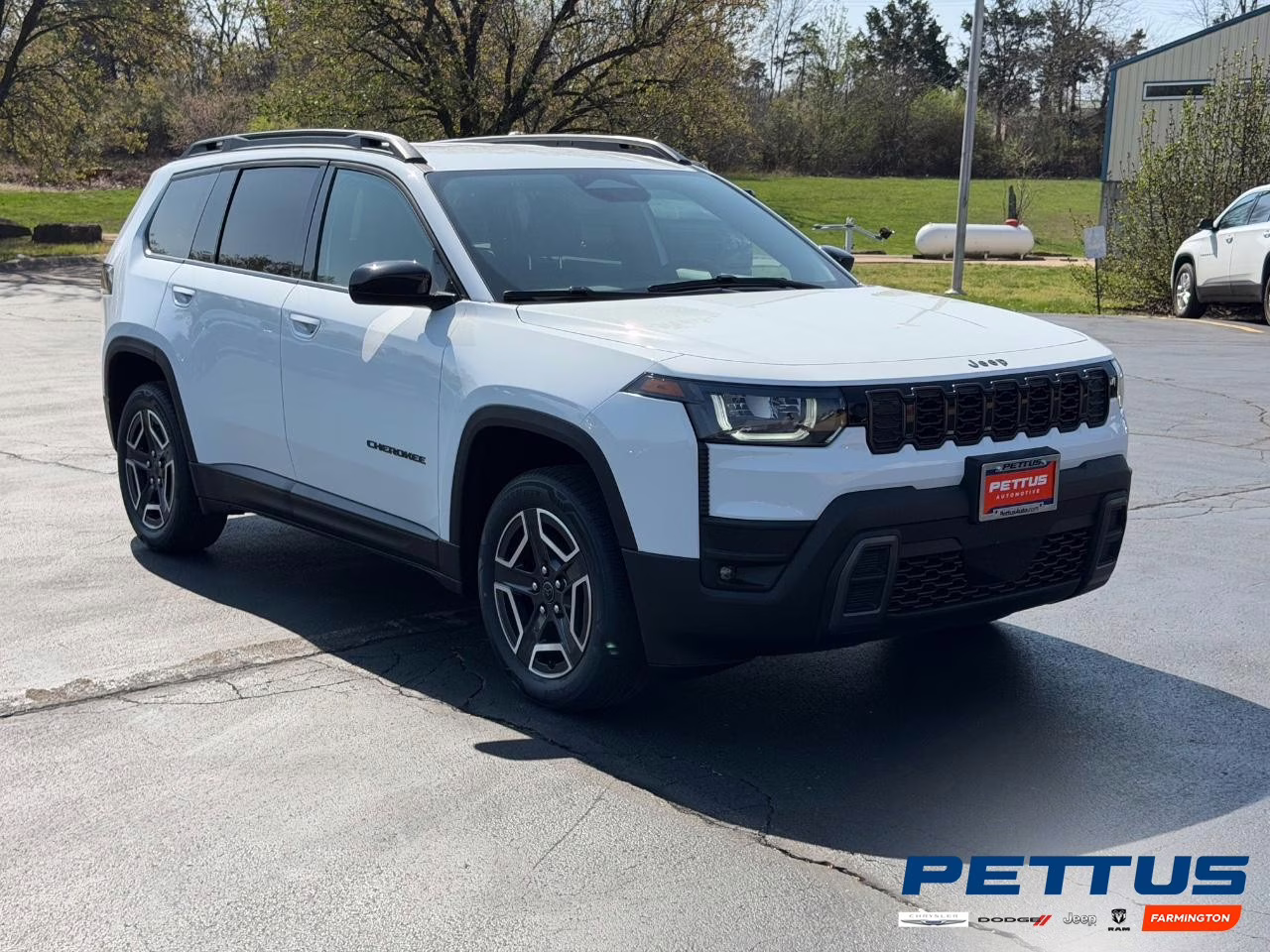 2026 Bright White Clearcoat Jeep Cherokee Laredo 4X4 SUV