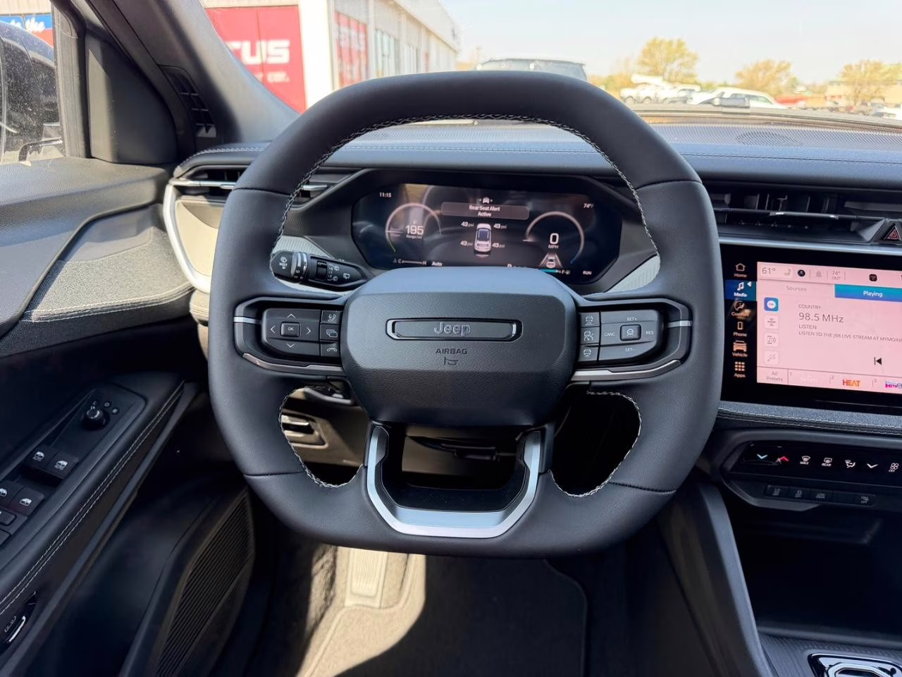 2026 Bright White Clearcoat Jeep Cherokee Laredo 4X4 SUV