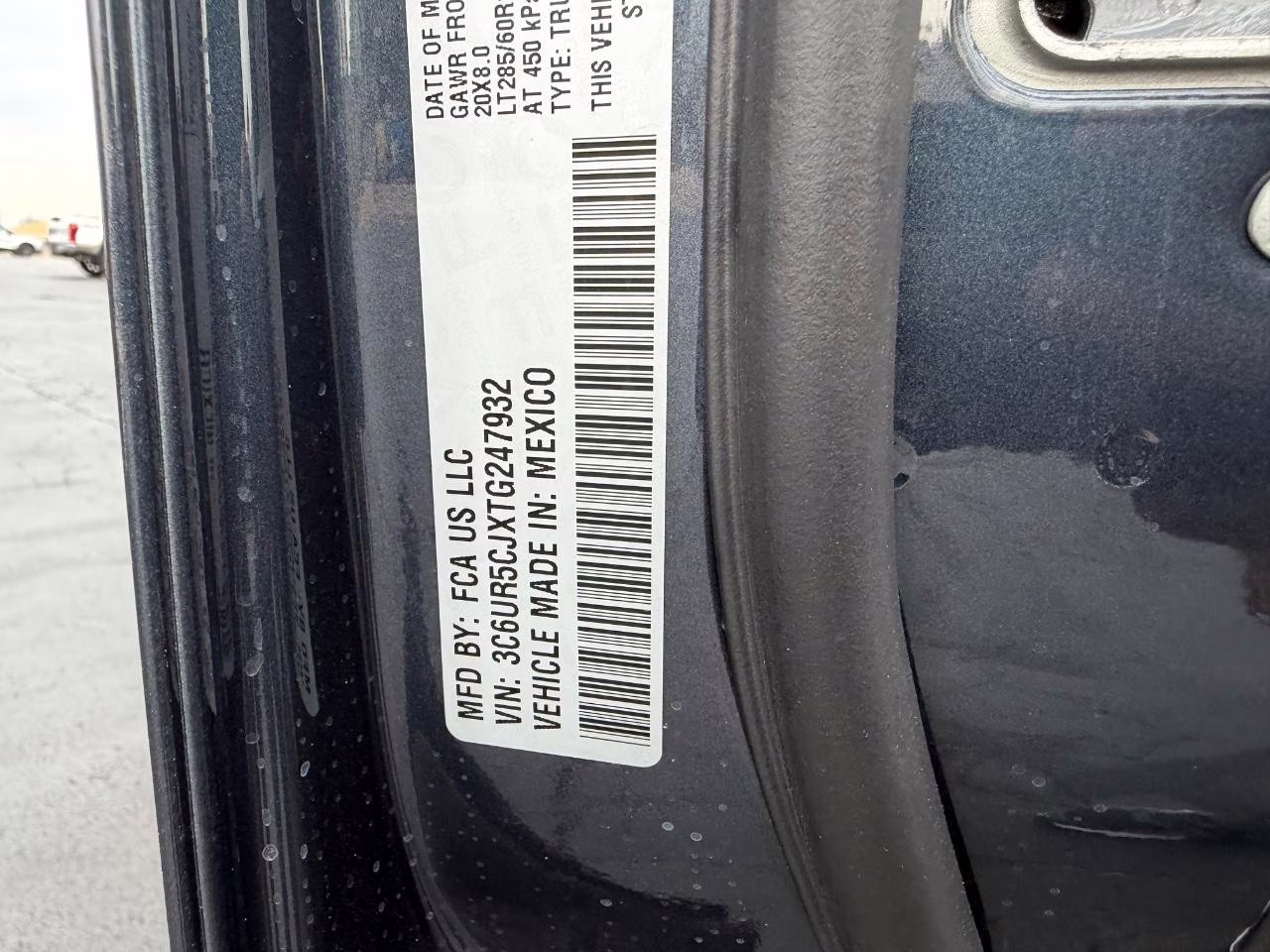 2026 Forged Blue Metallic Ram 2500 Tradesman 4X4 Truck