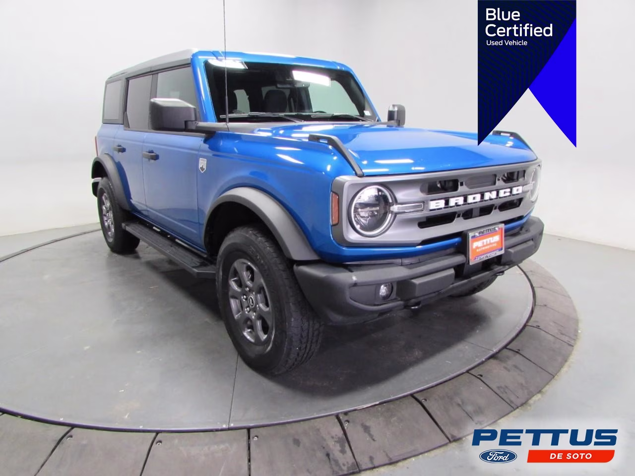 2023 Velocity Blue Metallic Ford Bronco Big Bend 4X4 SUV