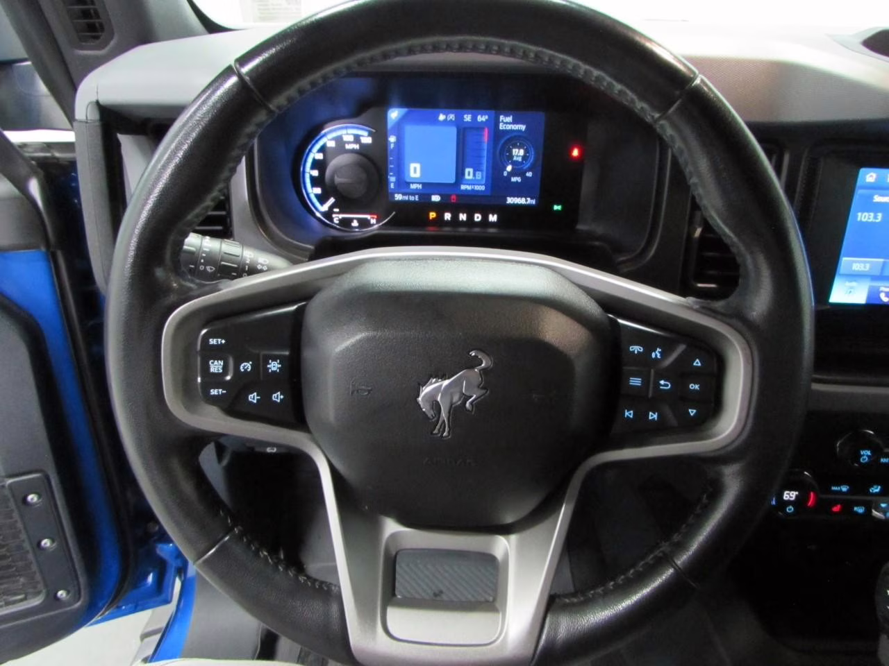 2023 Velocity Blue Metallic Ford Bronco Big Bend 4X4 SUV