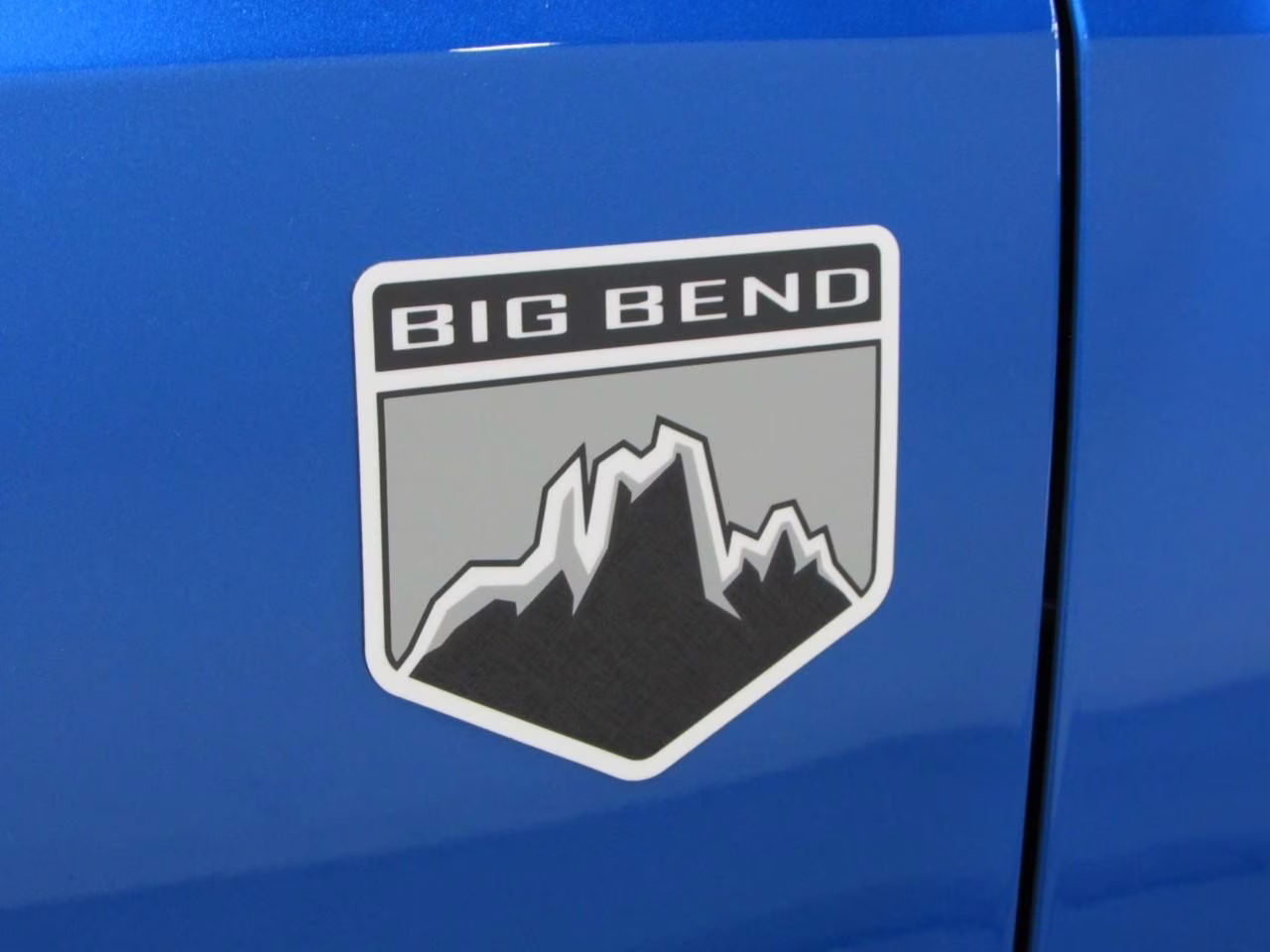 2023 Velocity Blue Metallic Ford Bronco Big Bend 4X4 SUV
