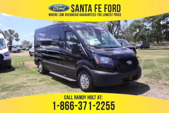 2026 Black Ford Transit Passenger Wagon Passenger Van XL AWD Van