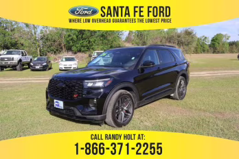 2026 Black Ford Explorer ST 4X4 SUV