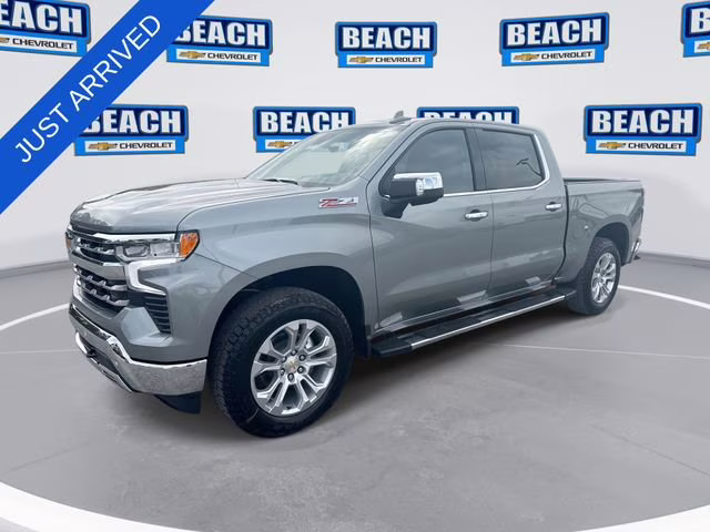 2026 Sterling Gray Metallic Chevrolet Silverado 1500 LTZ 4X4 Truck
