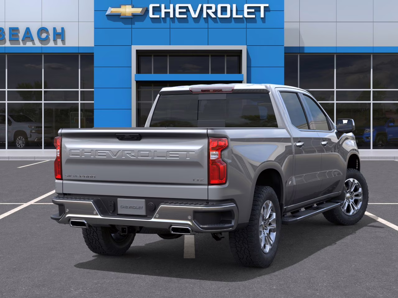 2026 Sterling Gray Metallic Chevrolet Silverado 1500 LTZ 4X4 Truck