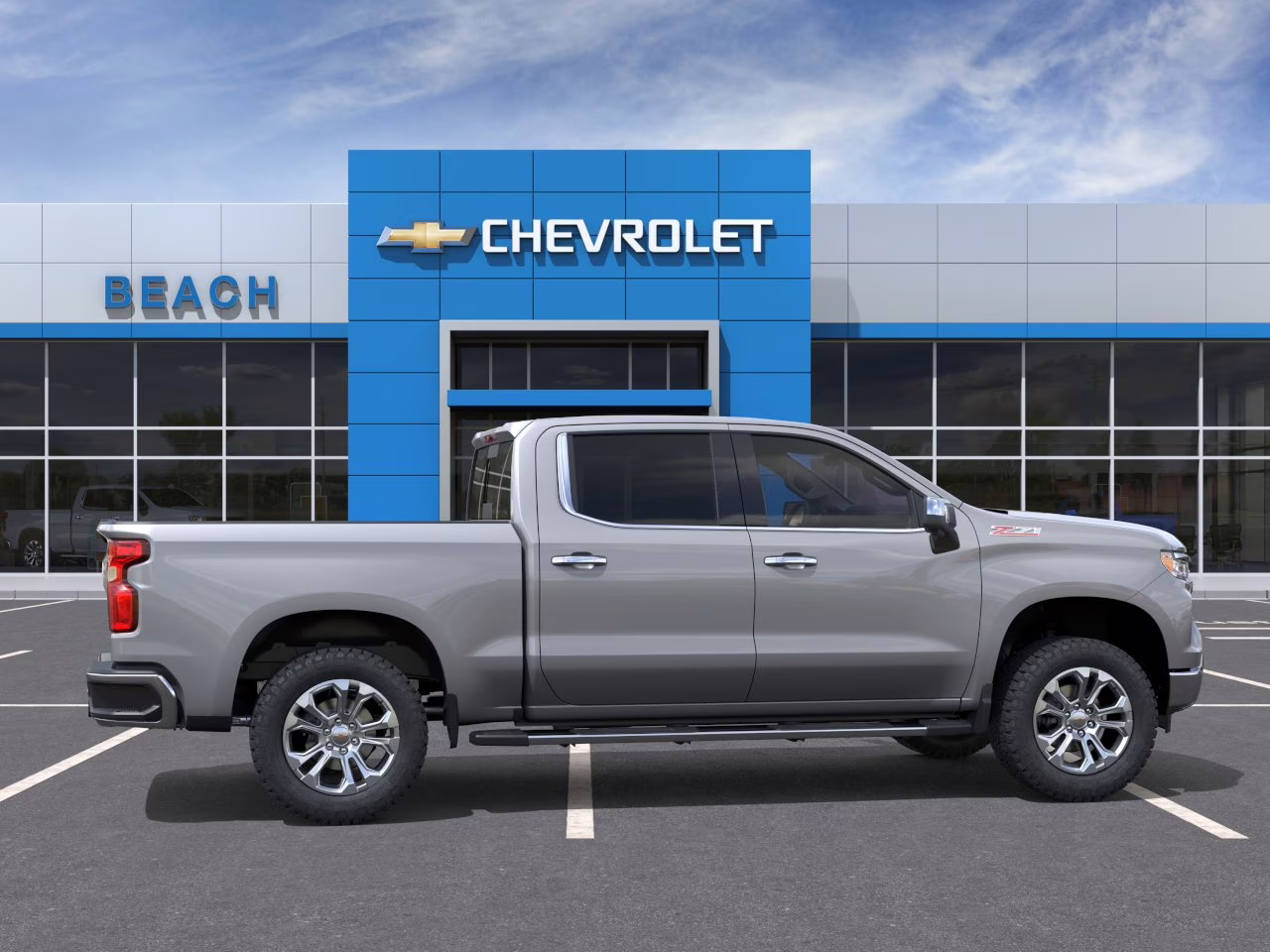 2026 Sterling Gray Metallic Chevrolet Silverado 1500 LTZ 4X4 Truck