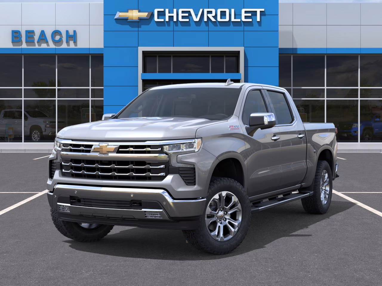 2026 Sterling Gray Metallic Chevrolet Silverado 1500 LTZ 4X4 Truck