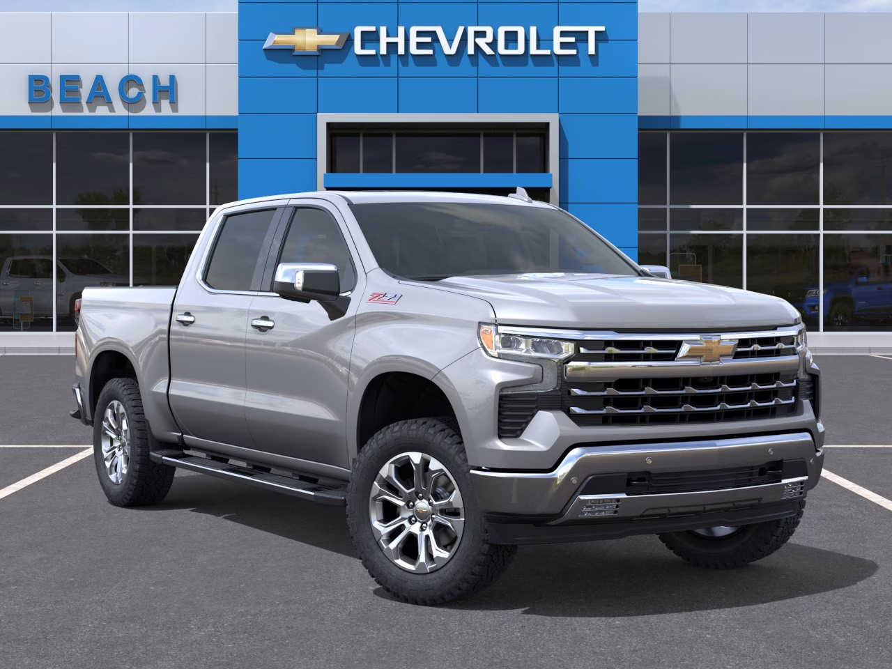 2026 Sterling Gray Metallic Chevrolet Silverado 1500 LTZ 4X4 Truck