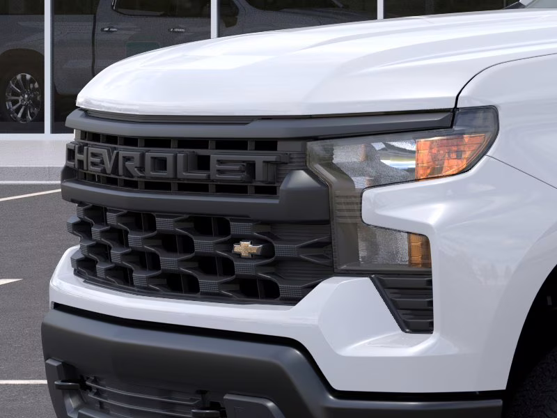 2026 Summit White Chevrolet Silverado 1500 WT 4X4 Truck