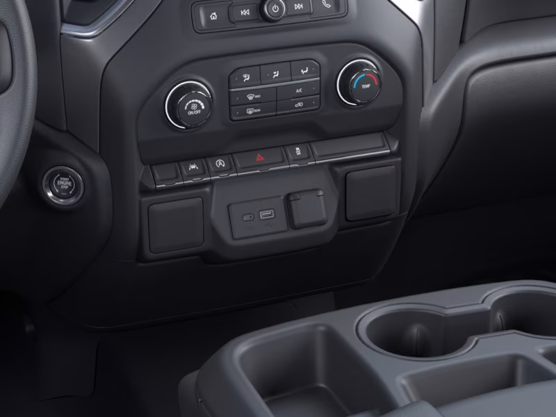 2026 Summit White Chevrolet Silverado 1500 WT 4X4 Truck