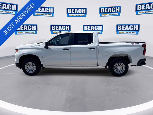 2026 Summit White Chevrolet Silverado 1500 WT 4X4 Truck