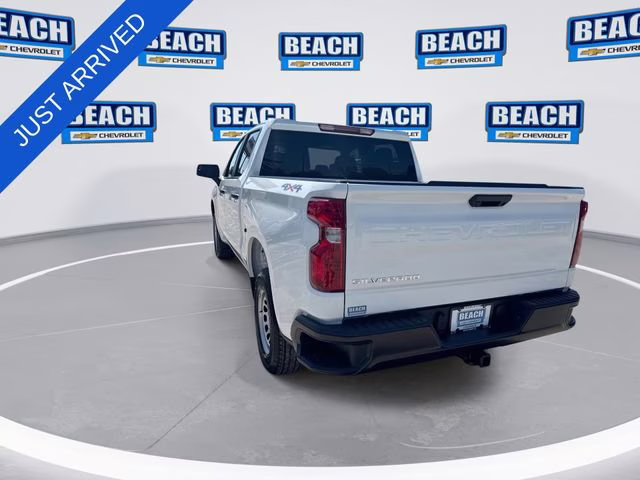 2026 Summit White Chevrolet Silverado 1500 WT 4X4 Truck