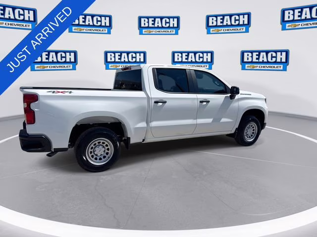 2026 Summit White Chevrolet Silverado 1500 WT 4X4 Truck