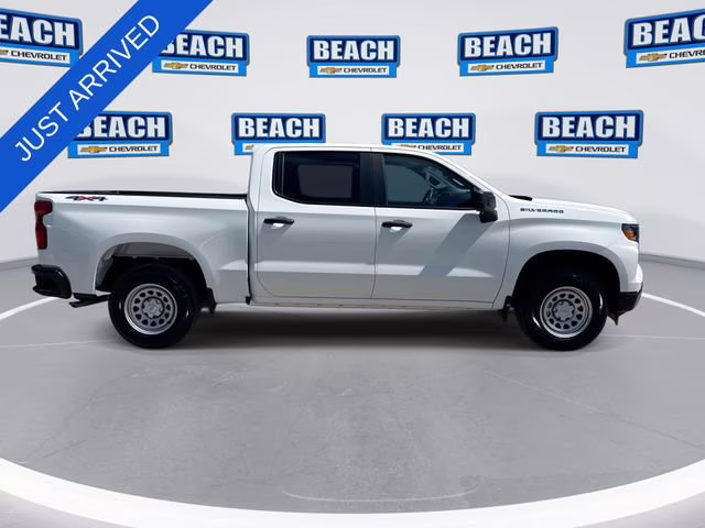 2026 Summit White Chevrolet Silverado 1500 WT 4X4 Truck