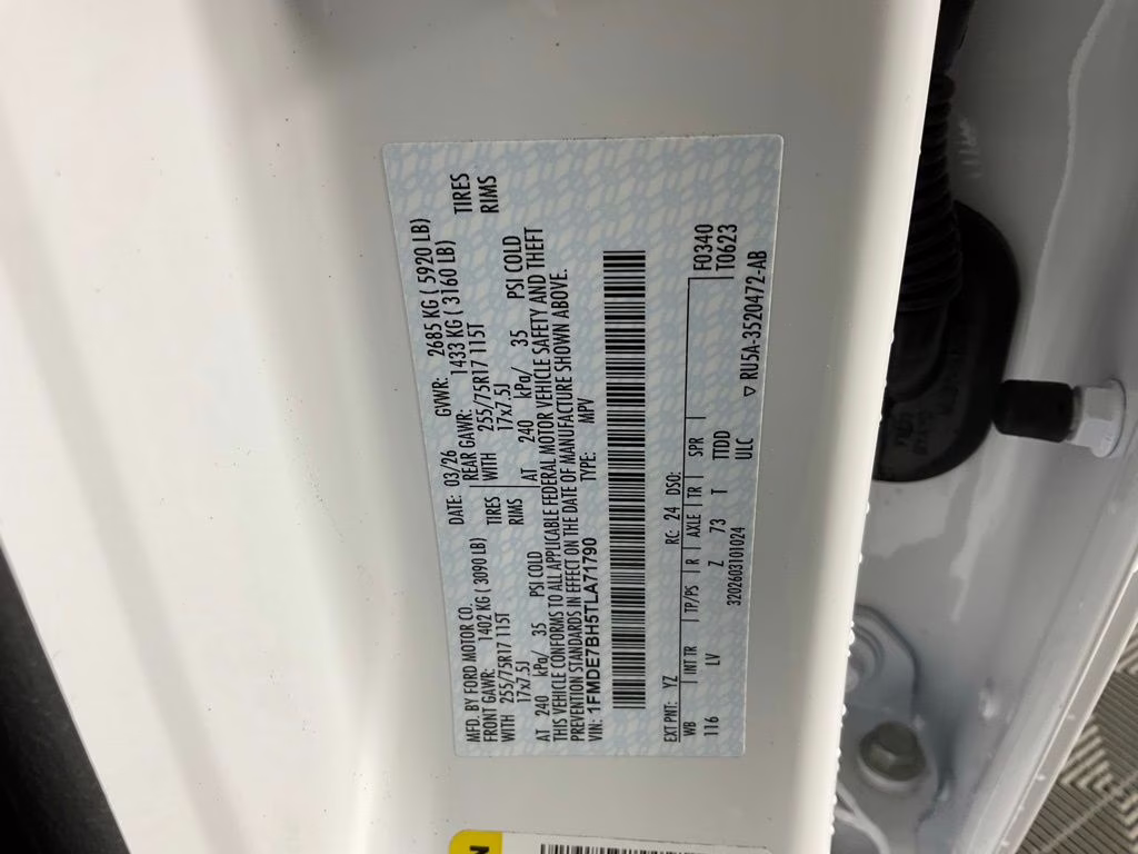 2026 Oxford White Ford Bronco Big Bend 4X4 SUV