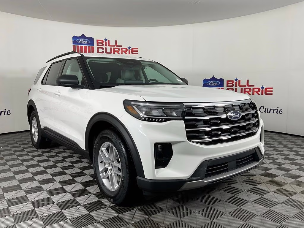 2026 White Ford Explorer Active RWD SUV