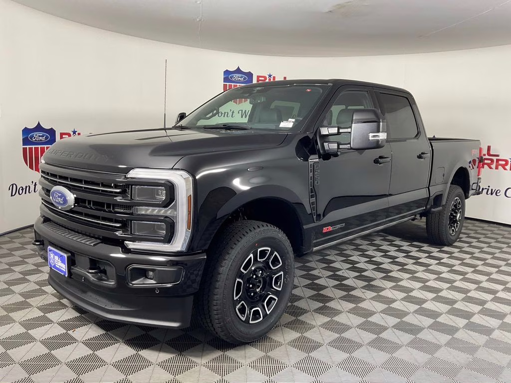 2026 Black Ford Super Duty F-250 SRW Platinum 4X4 Truck