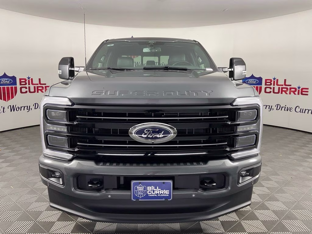 2026 Gray Ford Super Duty F-250 SRW Platinum 4X4 Truck