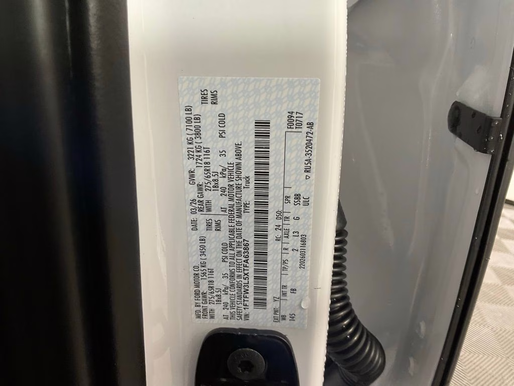 2026 Oxford White Ford F-150 XLT 4X4 Truck