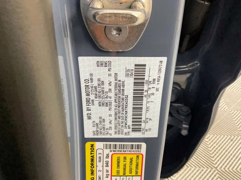 2026 Azure Ford Bronco Sport Outer Banks 4X4 SUV