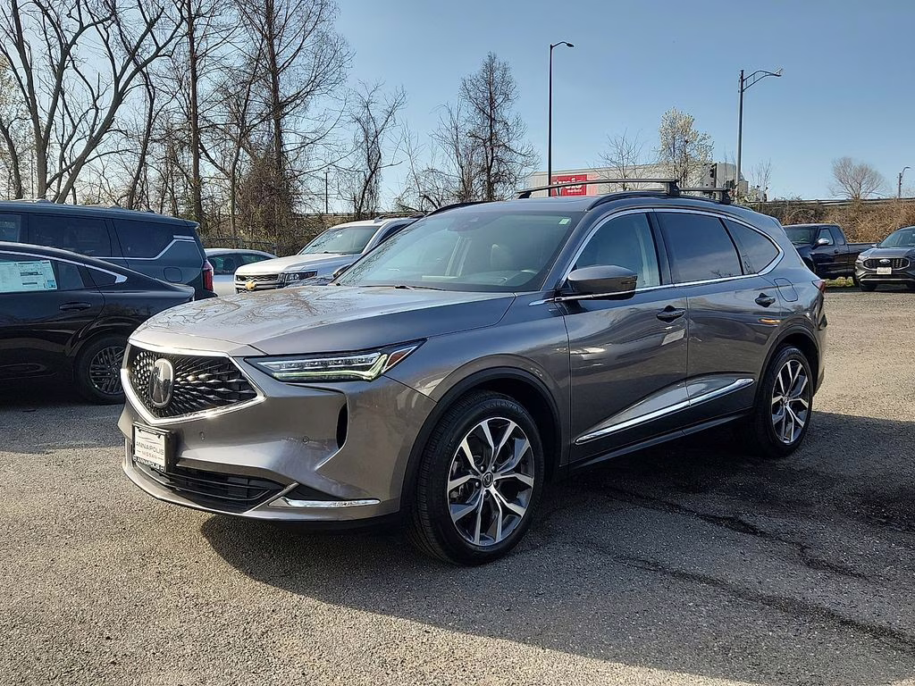 2022 Liquid Carbon Metallic Acura MDX Technology AWD SUV