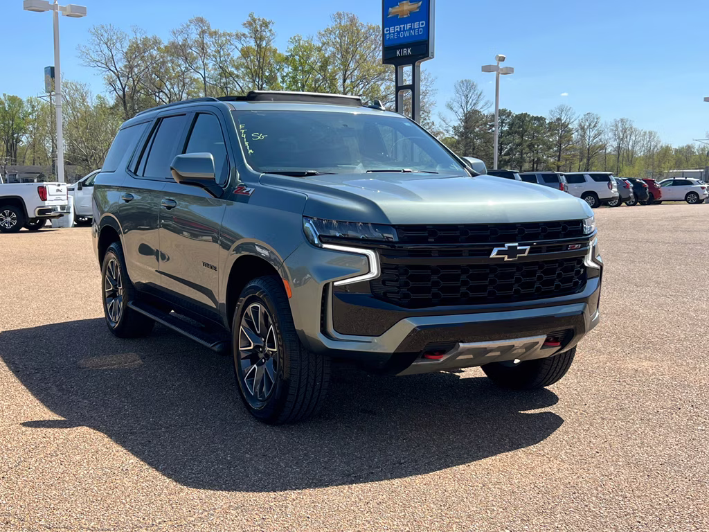 2023 Silver Sage Metallic Chevrolet Tahoe Z71 4X4 SUV