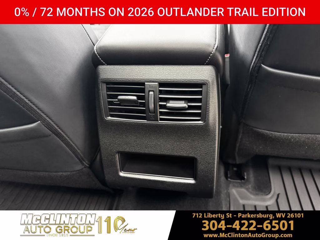 2026 White Diamond/Black Roof Mitsubishi Outlander Trail Edition AWD SUV