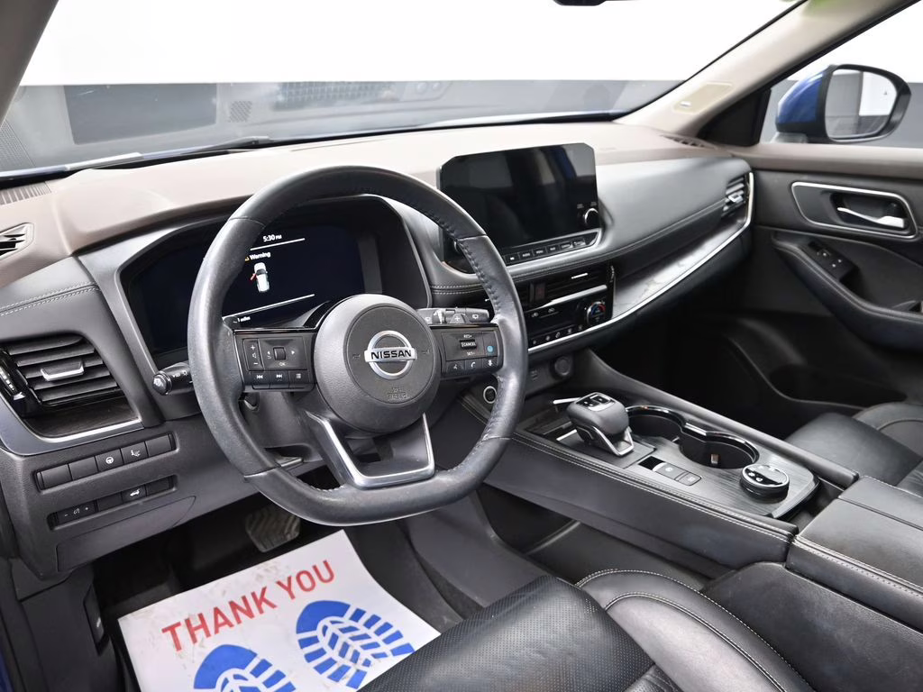 2021 Caspian Blue Metallic Nissan Rogue Platinum AWD SUV