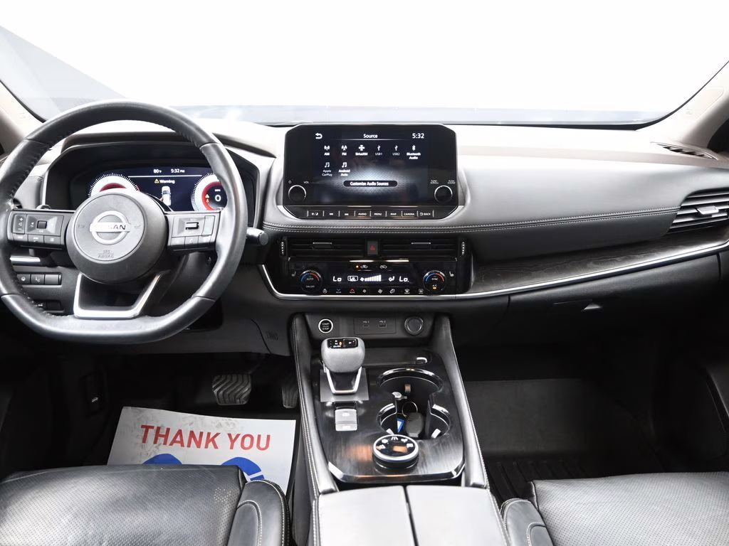 2021 Caspian Blue Metallic Nissan Rogue Platinum AWD SUV