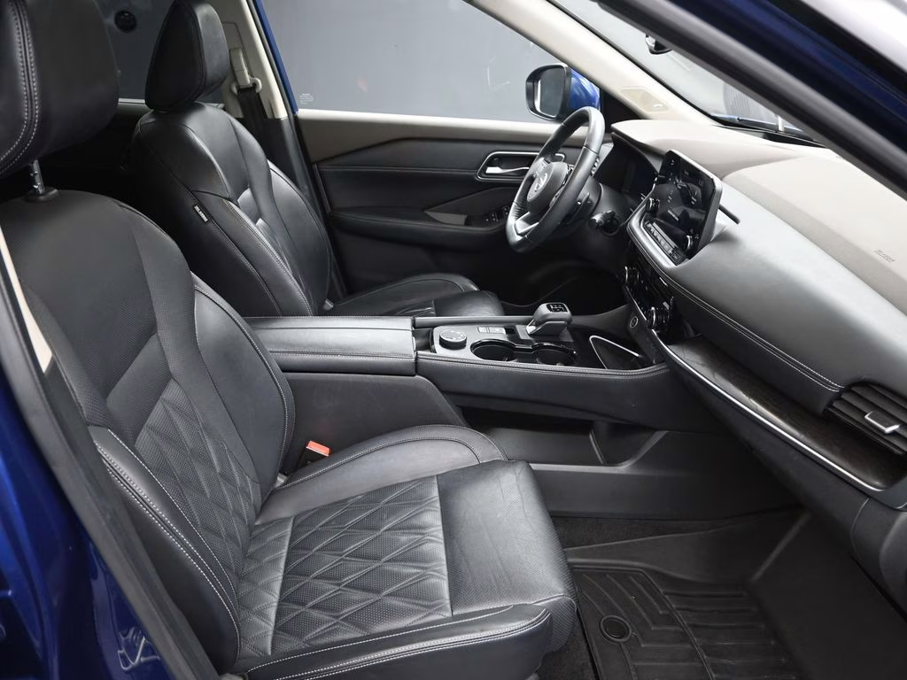 2021 Caspian Blue Metallic Nissan Rogue Platinum AWD SUV