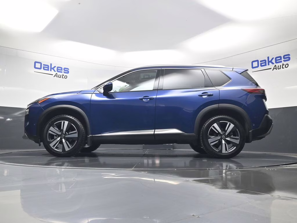 2021 Caspian Blue Metallic Nissan Rogue Platinum AWD SUV