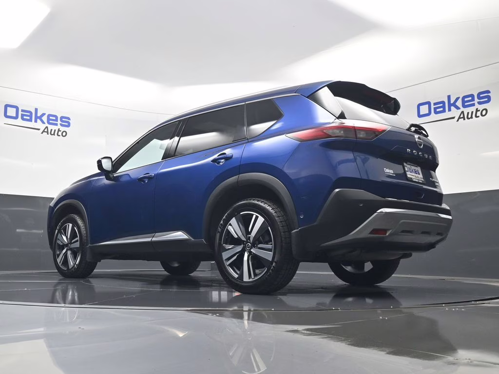 2021 Caspian Blue Metallic Nissan Rogue Platinum AWD SUV