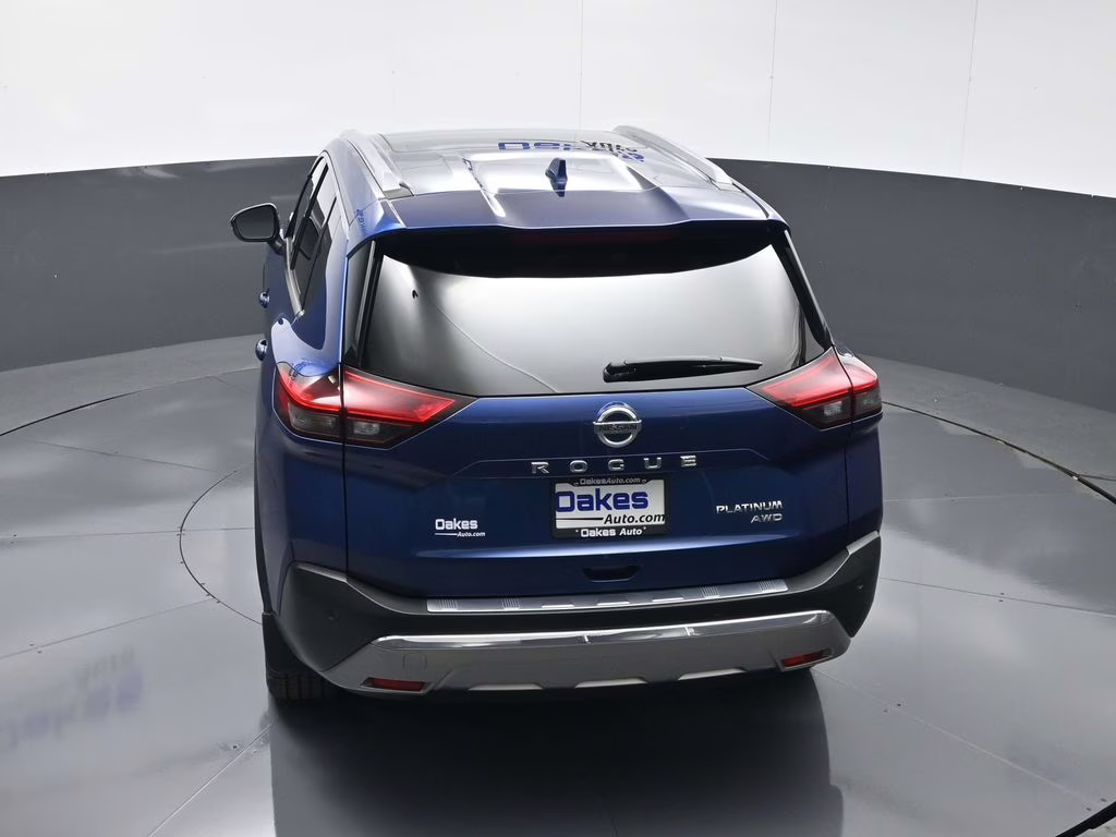2021 Caspian Blue Metallic Nissan Rogue Platinum AWD SUV