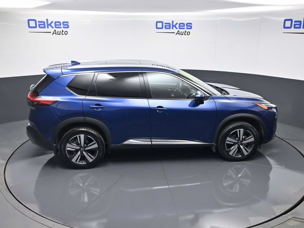 2021 Caspian Blue Metallic Nissan Rogue Platinum AWD SUV