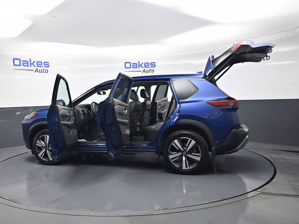 2021 Caspian Blue Metallic Nissan Rogue Platinum AWD SUV