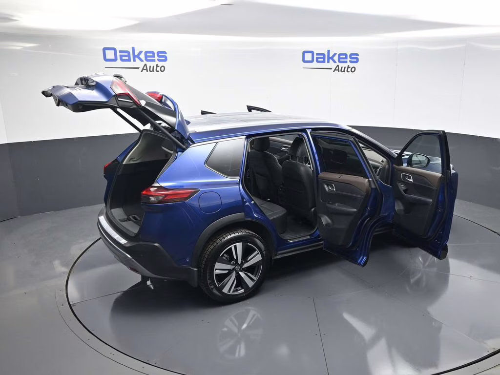 2021 Caspian Blue Metallic Nissan Rogue Platinum AWD SUV