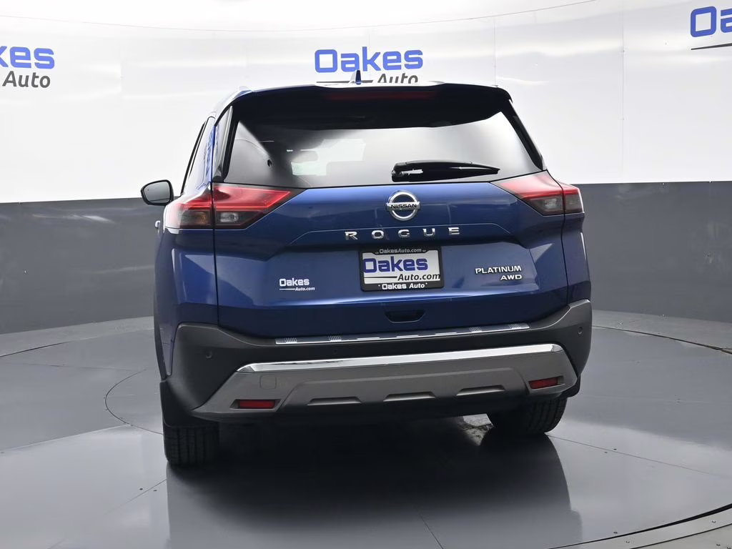 2021 Caspian Blue Metallic Nissan Rogue Platinum AWD SUV