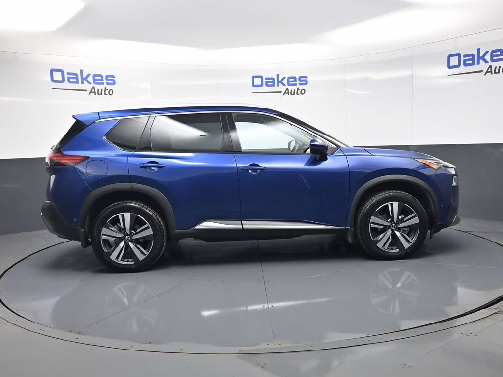 2021 Caspian Blue Metallic Nissan Rogue Platinum AWD SUV