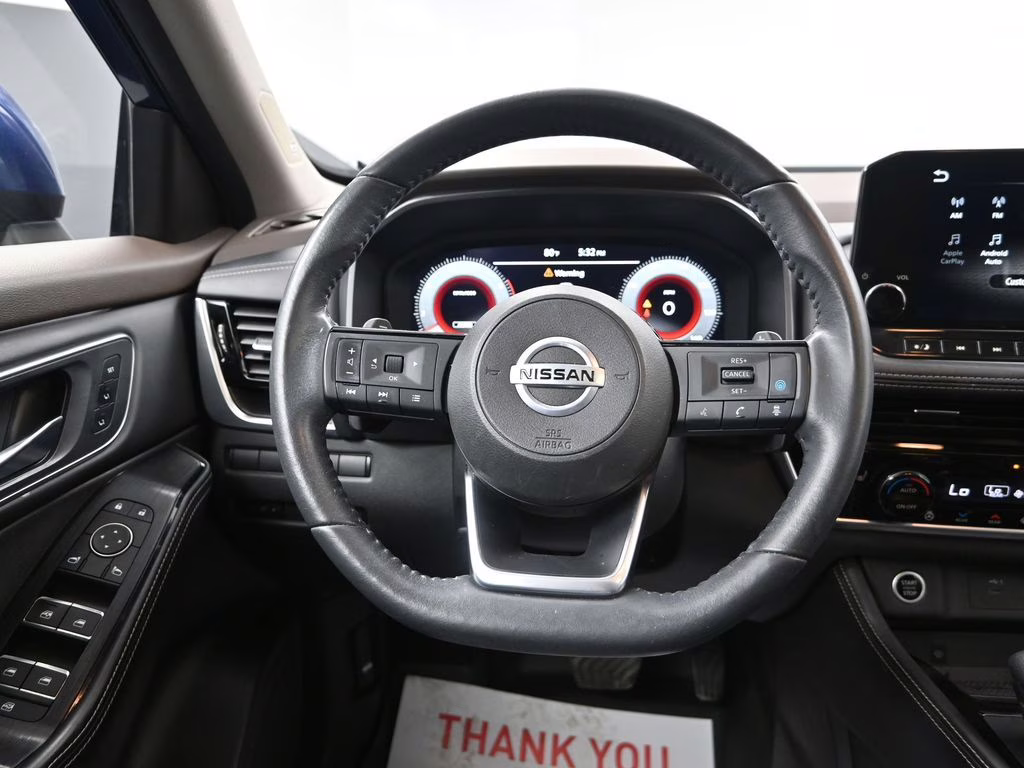 2021 Caspian Blue Metallic Nissan Rogue Platinum AWD SUV