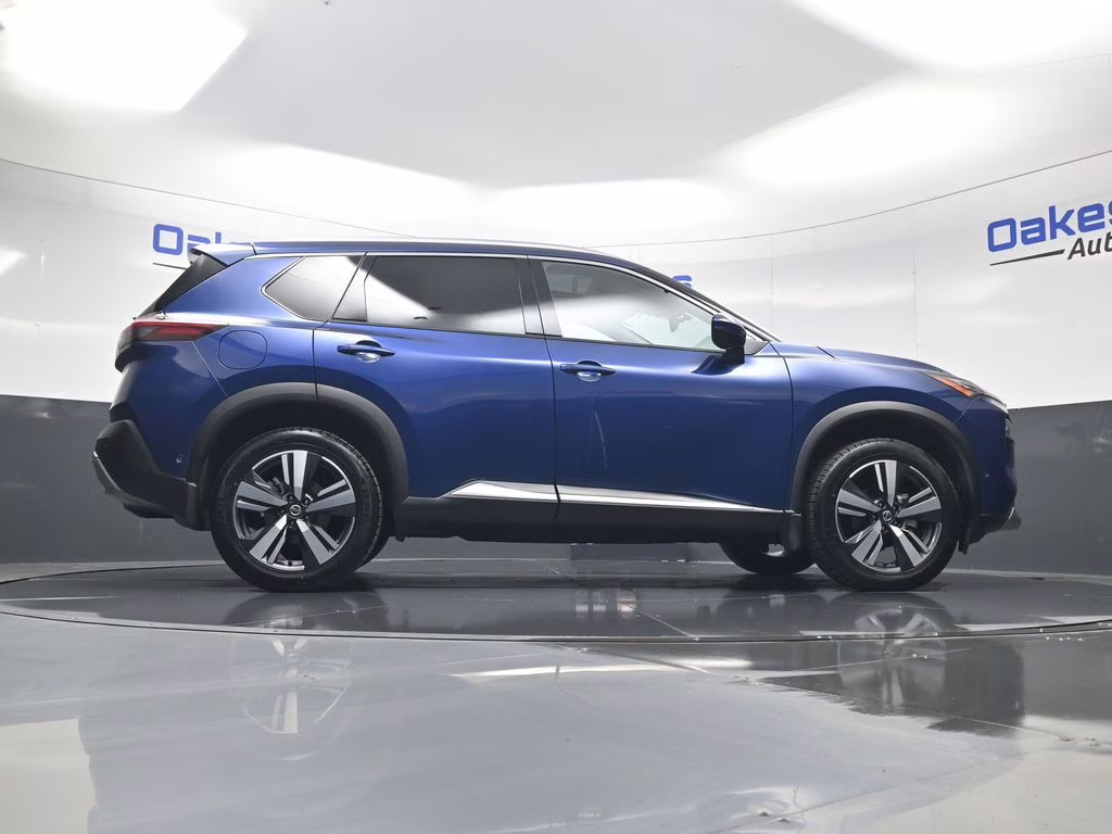 2021 Caspian Blue Metallic Nissan Rogue Platinum AWD SUV