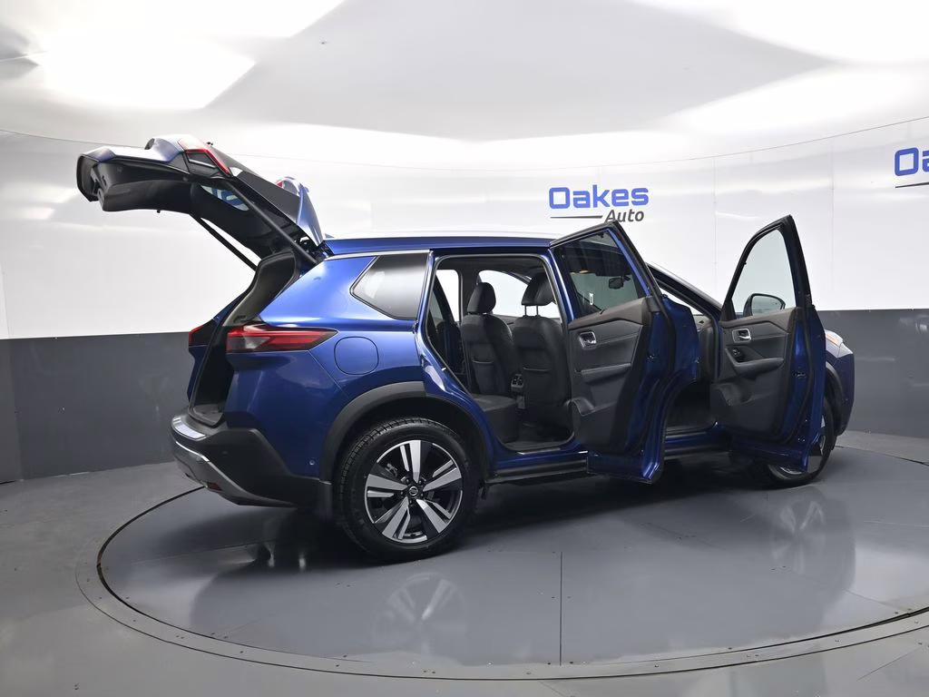 2021 Caspian Blue Metallic Nissan Rogue Platinum AWD SUV