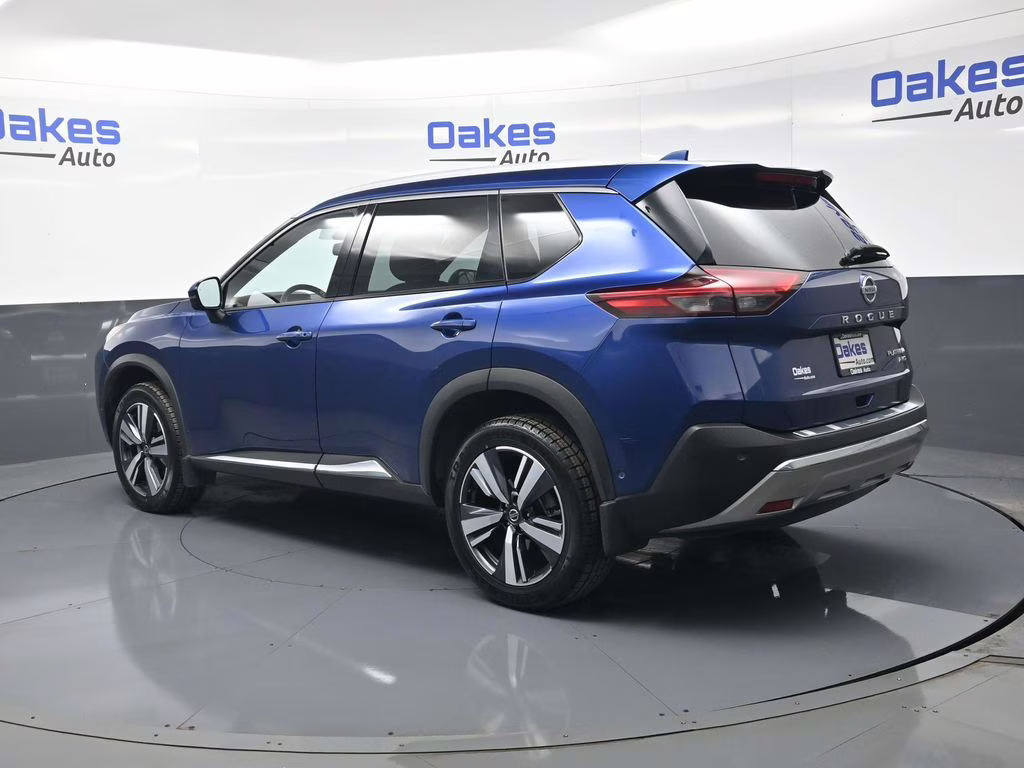 2021 Caspian Blue Metallic Nissan Rogue Platinum AWD SUV
