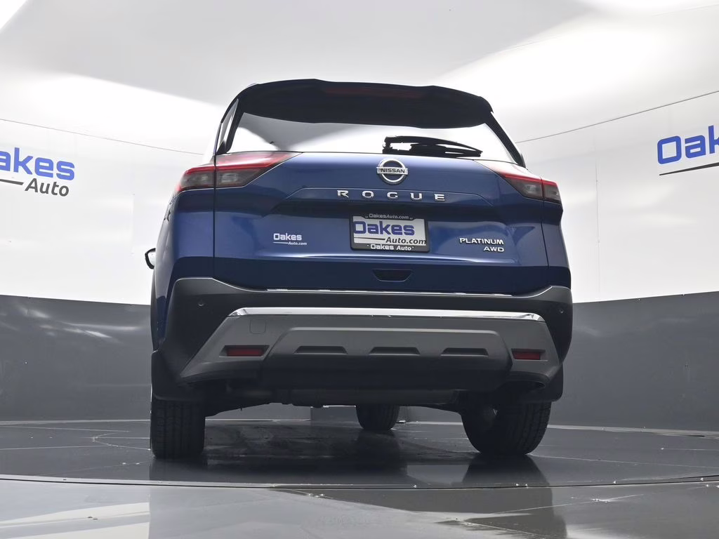 2021 Caspian Blue Metallic Nissan Rogue Platinum AWD SUV