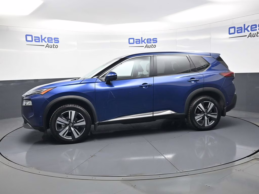 2021 Caspian Blue Metallic Nissan Rogue Platinum AWD SUV