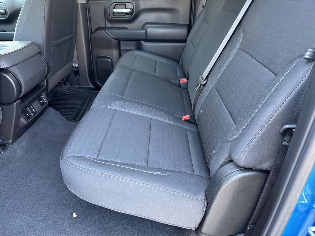 2024 Glacier Blue Metallic Chevrolet Silverado 1500 Custom 4X4 Truck