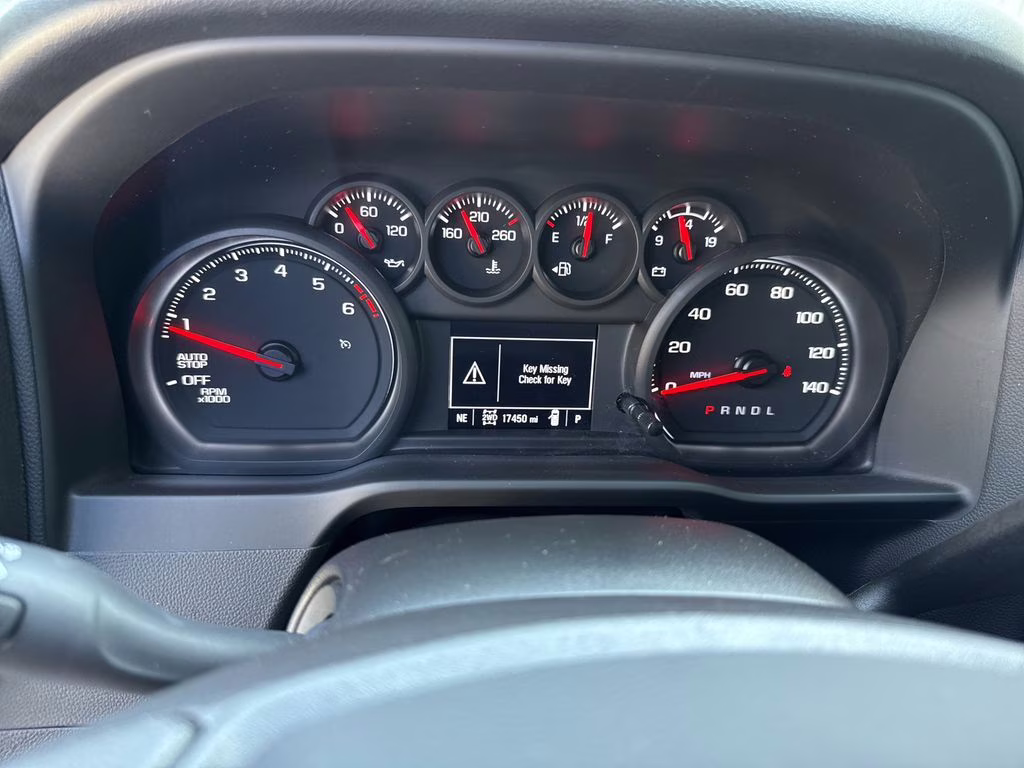 2024 Glacier Blue Metallic Chevrolet Silverado 1500 Custom 4X4 Truck